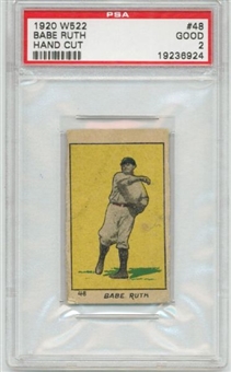 1920 W522 Babe Ruth PSA Good 2